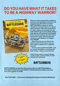 Battlecars / Battlebikes - White Dwarf 53