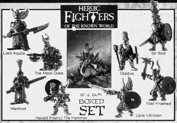 BC6 Heroic Fighters of the Known World - July 1986 Flyer