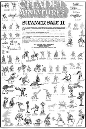 Summer Sale II Flyer front