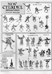 OH1 Ninjas / C34 Minotaur Lord / C02 Wizards