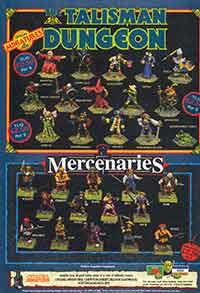 TL10,11,12 Talisman Dungeon / F4 Mercenaries - White Dwarf 94