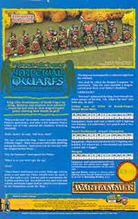 RRD6 Prince Ulther's Imperial Dwarfs - The Dragon Company - White Dwarf 95