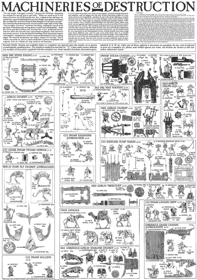 Machineries of Destruction Flyer