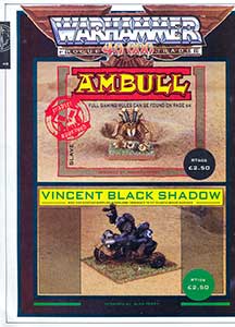 RT602 Ambull / RT106 Vincent Black Shadow - White Dwarf 99