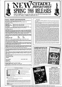 Spring 1988 Flyer