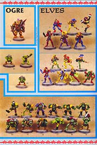 Blood Bowl: BB101 Elves / BB102 Orcs / BB103 Goblins/ BB1 Ogre