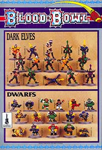 Blood Bowl: BB105 Dwarfs / BB106 Dark Elves