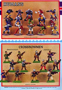 BB104 Blood Bowl Humans / F4 Crossbowmen