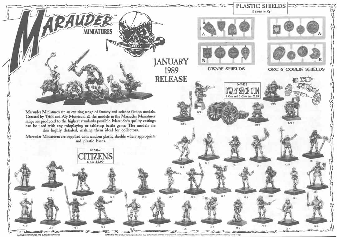 January 1989 Marauder Flyer