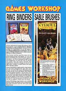 Binders & Brushes - White Dwarf 110