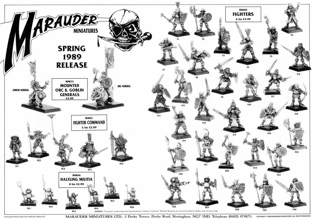 Spring 1989 Marauder Flyer