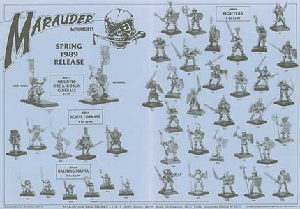 Spring 1989 Marauder Flyer