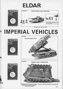 Epic Eldar Tempest / Imperial Vehicles