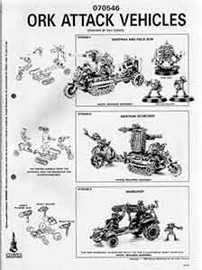 Ork Attack Vehicles
