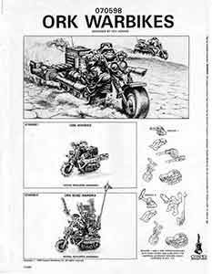 Space Ork Warbikes