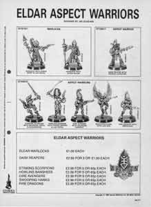 Eldar Aspect Warriors