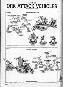 Ork Attack Vehicles