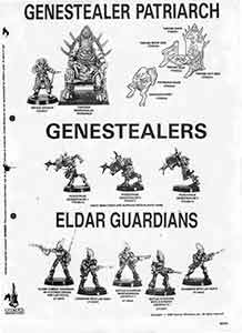 Genestealer Patiarch / Genestealers / Eldar Guardians