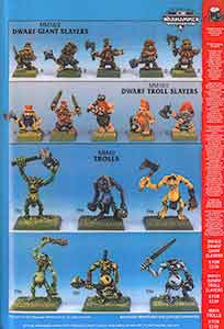 Marauder MM16/2 Giant Slayers / MM16/1 Troll Slayers / MM40 Trolls