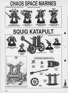 Chaos Space Marines / Ork Squig Katapult