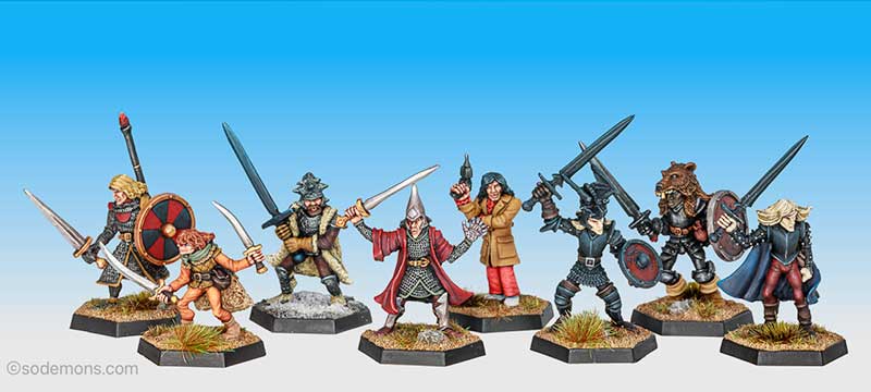 BC5 Michael Moorcock's Eternal Champion painted