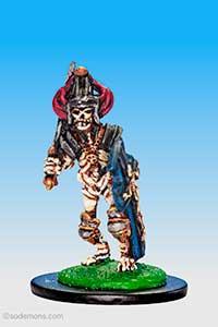 Skeleton Guardsman of Chaos with Sword and Shield (BA20)
