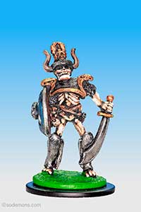 Skeleton Guardsman of Chaos - Guard Captain (BA22)