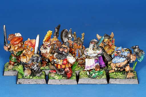 The Eight Dwarf Lords of Legend