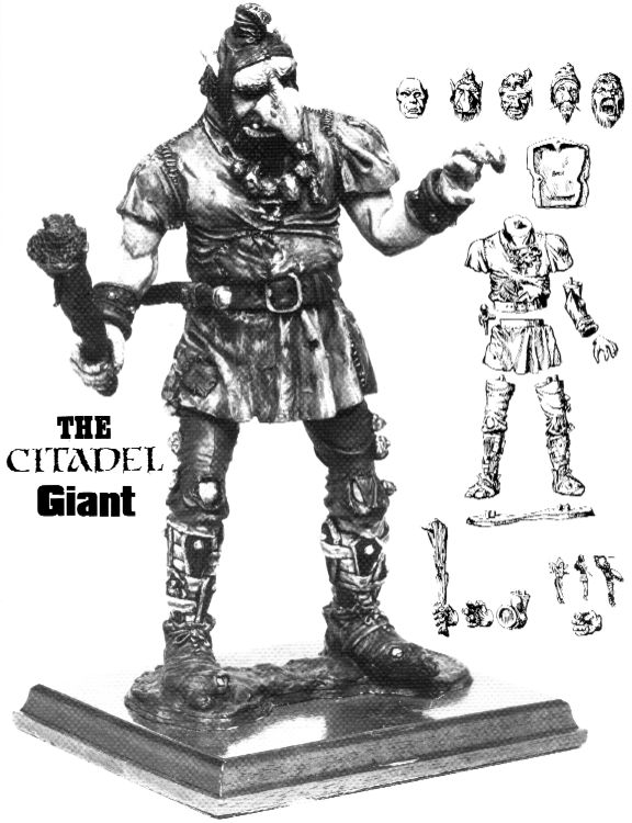 The Citadel Giant - parts