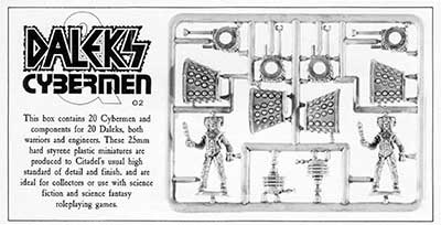 Daleks & Cybermen Sprue