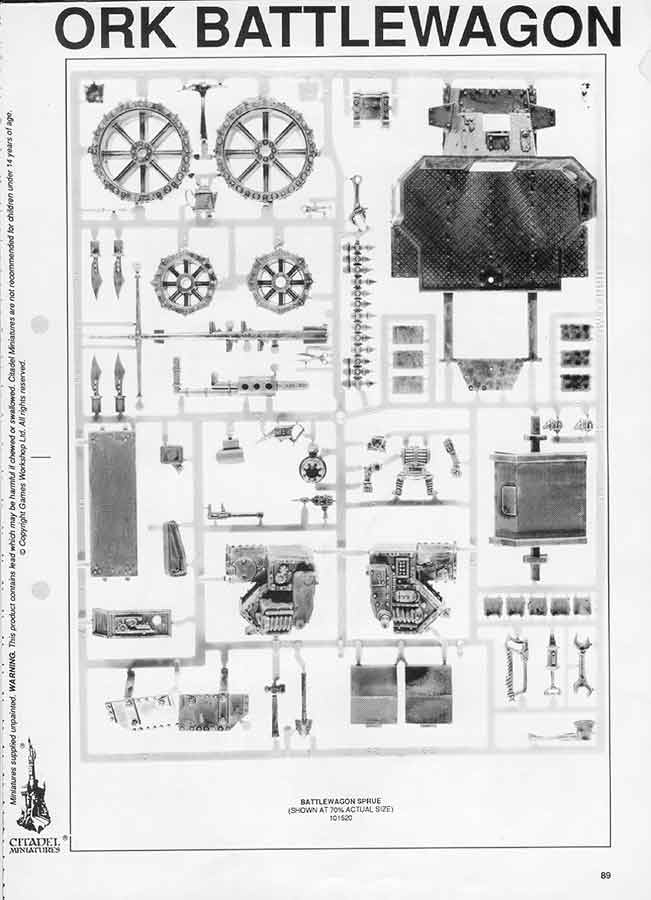 click to zoom to larger image: cat1991ap089orkbattlewagon-00.htm.
