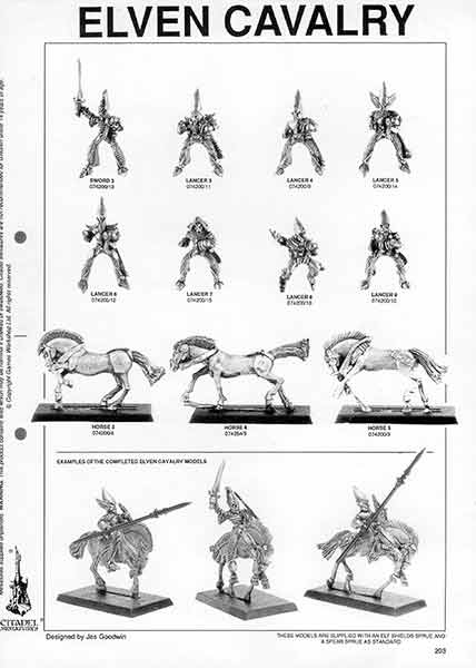 click to zoom to larger image: cat1991bp203elfcavalry-01.htm.