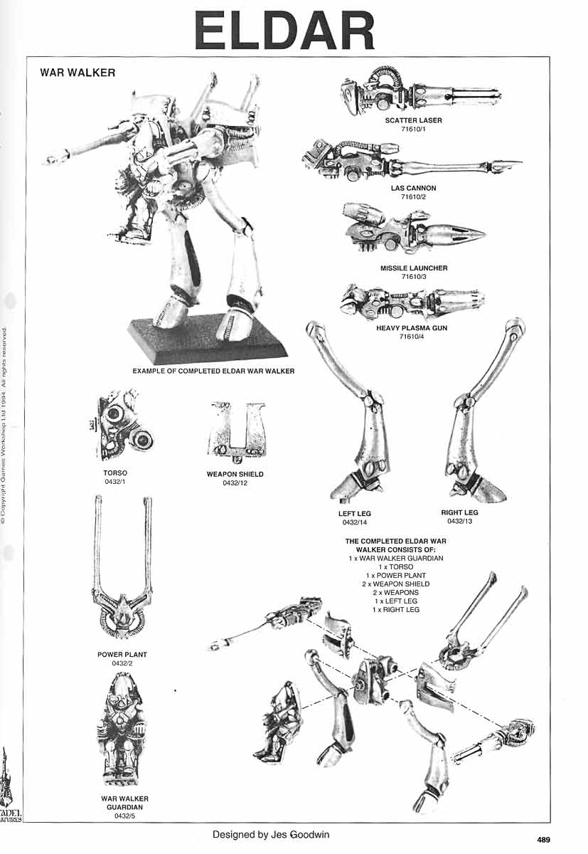 Eldar War Walker