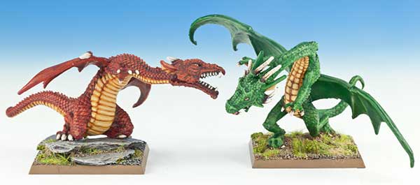 BDD10 Red Dragon & BDD20 Green Dragon