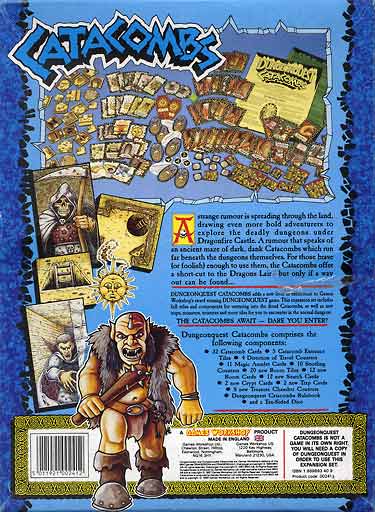 Dungeonquest Catacombs Box back