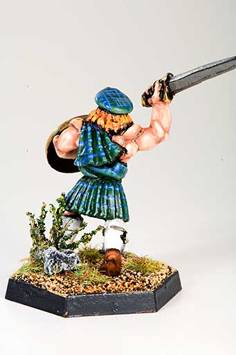 Clansman with Sword