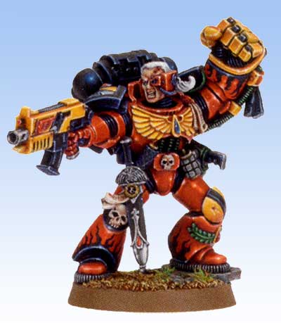 Games Day 2012 - Space Marine Captain - Heavy metal version