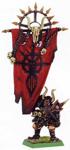 Chaos Army Standard Bearer