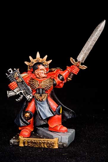 Blood Angel Captain Leonatos