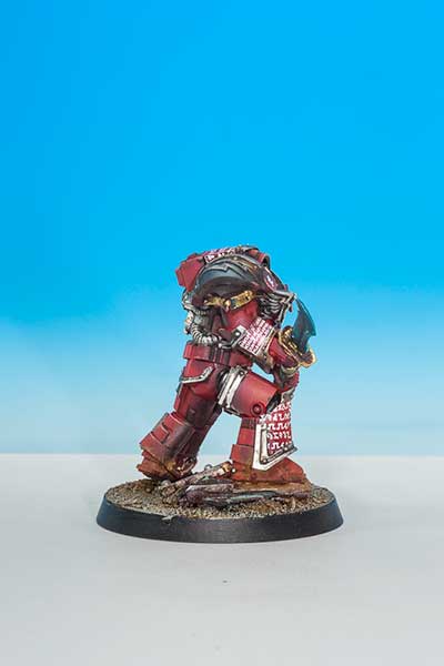 Legion Praetor Tribune in Tartaros Terminator Armour