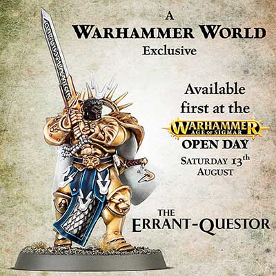 2016 Warhammer World Exclusive Errant Questor