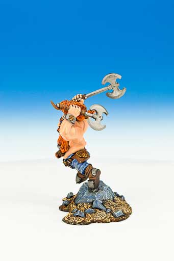 Staff Christmas Gift 2004 - 54mm Troll vs Dwarf Troll Slayer