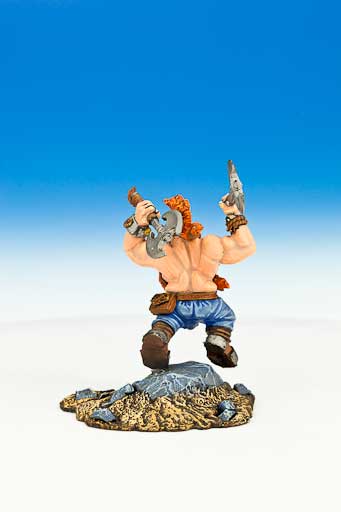 Staff Christmas Gift 2004 - 54mm Troll vs Dwarf Troll Slayer