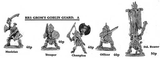 RR3 - Grom's Goblin Guard - Spring 1987 Flyer