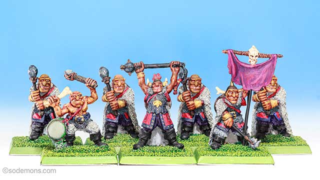 RR8 Golgfag's Regiment of Mercenary Ogres