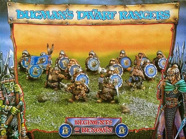 RRD1 v2 Bugman's Dwarf Rangers - Box Front