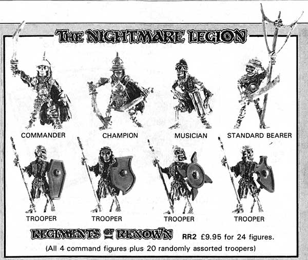 RRD2 The Nightmare Legion - Dec 1986 Flyer