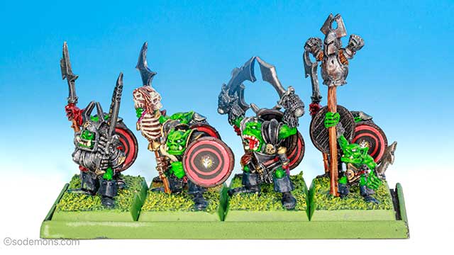 Ruglud's Armoured Orcs - The Spike-Can Commandos