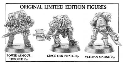 Original Limited Edition Figures - RT2 Flyer (Mar 88)