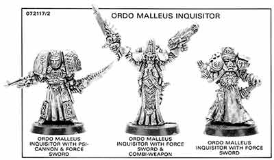 072117/2 Ordo Maleus Inquisitors - WD118 (Oct 89)